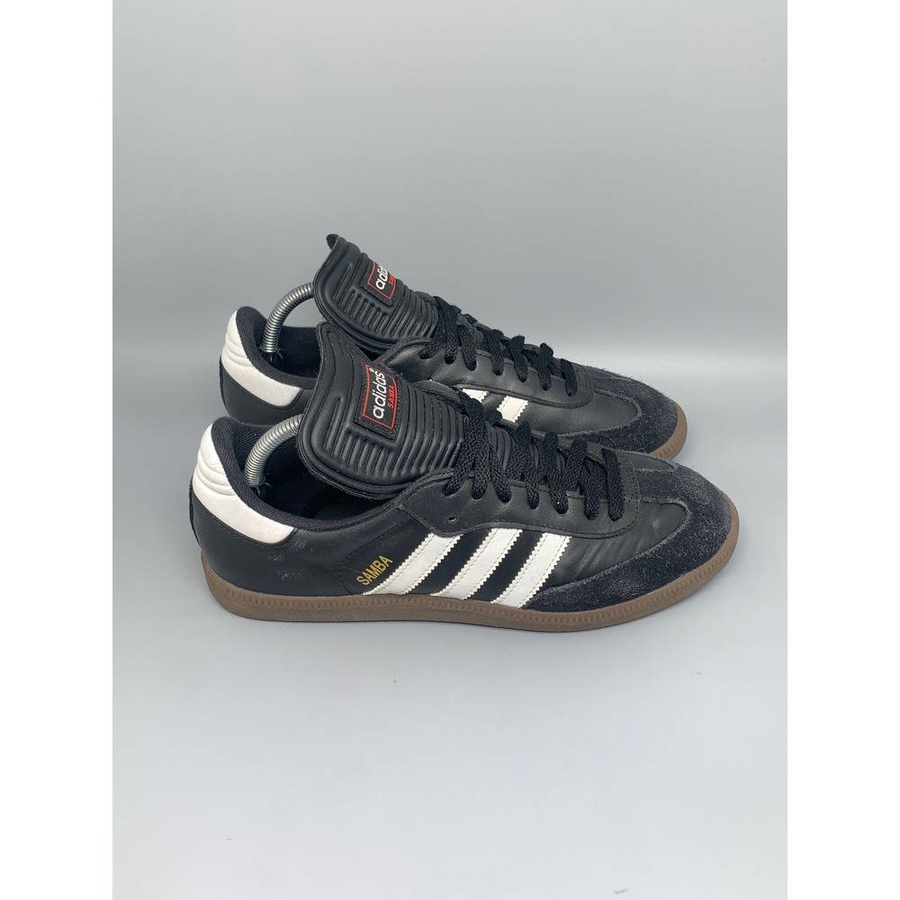Adidas Samba Classic Black White Gum Indoor Soccer Shoes 034563 Men's Sz‎ 9